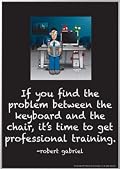 The Problem Between the Keyboard and the Chair (19.75
