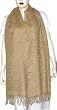 Women's Wool Scarf Brown Woolen Scarfs Dress Accessories Woolen India Clothing 27 x 78 inches (psrf119)