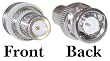 F-Pin Female / BNC Male Adaptor