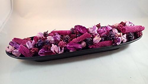 Unscented Mixed Berry Potpourri Vase Filler and Spring Bowl Filler With Colors Of Fuchsia Pink Mauve and Purple Assorted Dried Botanicals The Un - Potpourri No Fragrance