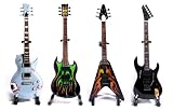 James Hetfield & Kirk Hammett Miniature Metallica Guitar Set