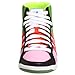 adidas Originals Women's Adi Hoop Mid W Court Shoe,Green/Lava/Pink,9.5 M US