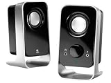 Logitech Ls11 2.0 Stereo Speaker System Small Size Clear Sound 2 X Right/Left Channel Speaker