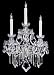 Search : Winter Palace Design Wall Sconce dressed with Clear Bohemian Crystals 655-03