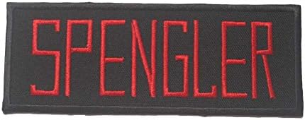 Ghostbusters SPENGLER Sew Ironed Patch Badge Embroidery G-01