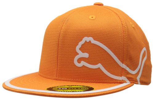 Puma Men's Monoline 210 Performance Cap, Orange, Small/Medium