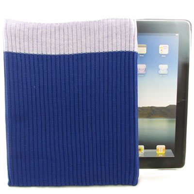 iPad 2 Sock Case – Purple/White