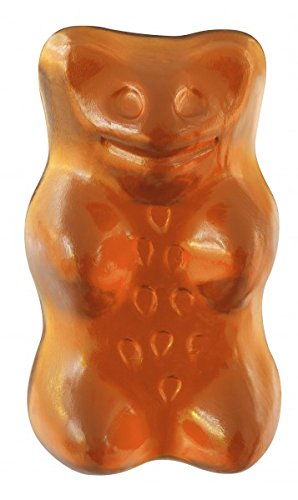 Orangefarbene Gummibären von Haribo (Orange) - 1kg