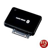 サンワサプライ Bluetooth iPodオーディオアダプタ MM-BTAD10BK