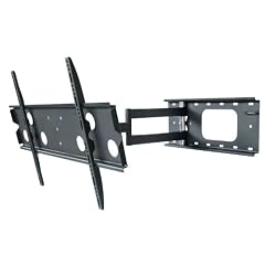 NEG Profi Universal TV-Wandhalterung 7515 schwenk-, neig- + ausziehbar, bis 80kg, 32-60 Zoll, AB 82cm BILDSCHIRMBREITE (schwarz)