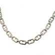 Mens Necklace Chain Link Design Heavy Stainless Steel 316 Polished Finish 19" by Bucasi