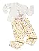 UniFriend Premium 100% COTTON Baby and Little Girls' 2 Piece Cotton Pajama 6M~8Y