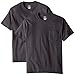 Hanes Mens Beefy-t Pocket T-shirt, Heavyweight Cotton Tee For Men, Full-cut 1 Or 2 Pack Fashion-t-shirts, Smoke Gray - 2 Pack, XX-Large US