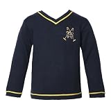 Tartine et Chocolat - Pull en Coton Marine Col En V - Garçon