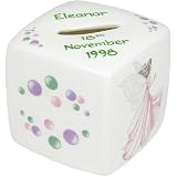 Personalised Fairy Childrens Money Box (BJH05006-L15)  (2 Week Delivery)