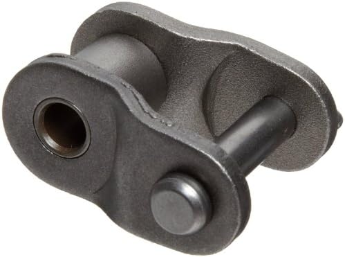 HKK RH060CHL1 ANSI 60H Single Strand Heavy Series Connecting Offset Link, Riveted, 3/4" Pitch, 0.469" Roller Diameter, 1/2" Roller Width (Pack of 5 links)
