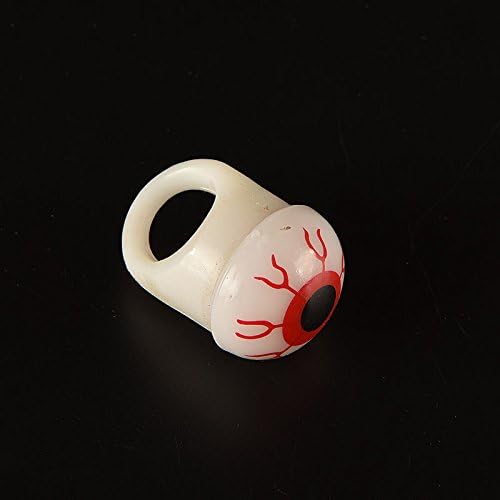 MiniBAR Pumpkin Ring Eyes Luminous Ring Finger Light Ring, Eyeball