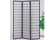 3-Panel Black Finish Wooden Screen/Room Divider By Acme Furniture