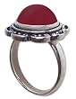 Carnelian ring, 'Lotus Heart' 8.5 (US Ring Size) Carnelian ring, 'Lotus Heart' 8.5 (US Ring Size)