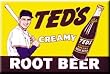 Ted Williams Ted's Creamy Root Beer Refrigerator Magnet
