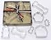 Dog Bone Cookie Cutters Set of 7