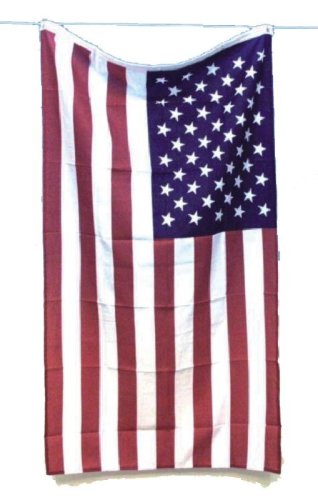 Childrens Toyshop  Third Party New : USA Flag American Stars & Stripes Size 152x91cm Polyester