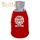 Butter(バター) ニューヨークデニムタートルジャンバー （レッド） (4号)