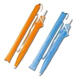 Strandschirm - Sonnenschirm 1,60 m Durchmesser - hellblau - 