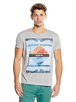 Springfield Camiseta Manga Corta (Gris)