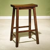 Honey Brown Bar Stool, 29 Seat Height - overpacked