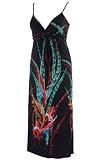 LIMITED COLLECTION Black Feather Print Maxi Dress