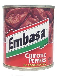 Childrens Toyshop  Gourmet Food : Embasa Chipotle Peppers in Adobo Sauce, 7 oz.