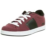  : Osiris Men's Clint Sneaker,Burgundy/White/Blk,7.5 M