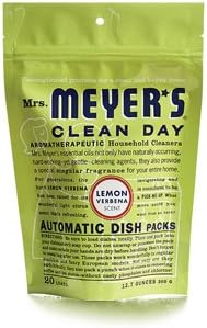 New - Mrs. Meyer's Auto Dishwash Packs - Lemon Verbena - 12.7 oz