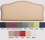 4FT6 DOUBLE Headboard Crown STONE FAUX LEATHER – Visit MR SLEEPS BEDS AMAZON STORE AND DISCOVER ALL OUR HEADBOARDS