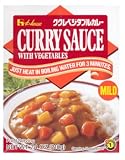 House - Instant Curry Sauce with Vegetables - Mild 7.4 Oz.