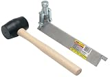 Goldblatt Trowel Trade Tools GB15813 Contractor Grade Corner Clincher with Mallet