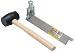 Goldblatt Trowel Trade Tools GB15813 Contractor Grade Corner Clincher with Mallet