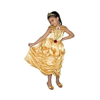 Déguisement Enfant Disney Princesse - Déguisement Belle - Edition Classique - Taille 3-4 ans