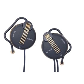 Sony MDR-Q55SL Clip-on Headphones with Deep-Bass Turbo Duct (Gold)