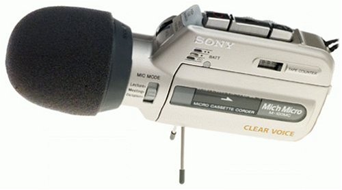 Childrens Toyshop  Electronics : Sony M-100MC Microtape recorder with uni-directional mic
