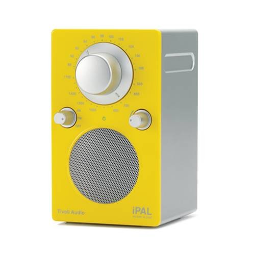 Tivoli iPAL Outdoor-Radio passend zu iPod in gelb/silber