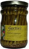 Gertie's Finest   Pickled Green Asparagus (1 case contains 6-34.5 oz jars with Free Shipping)