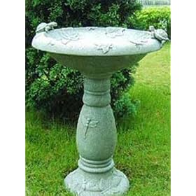 STI Country Gardens Birdbath by 