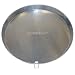 Holdrite QuickPan QP-20 Aluminium Water Heater Pan with 1-Inch PVC Drain Fitting, 20-Inch Diameter