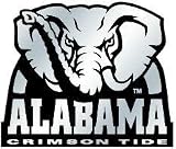 Alabama Crimson Tide Silver Auto Emblem