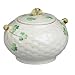 Belleek Shamrock Sugar Bowl