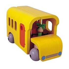 Plan Toy Activity Bus by Plan Toys