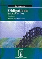 Obligations Textbook: The Law of Tort (Old Bailey Press Textbooks)
