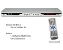 Naxa NX836 Progressive Scan DVD CD MP3 Player w/USB SD MMC Slot Ports